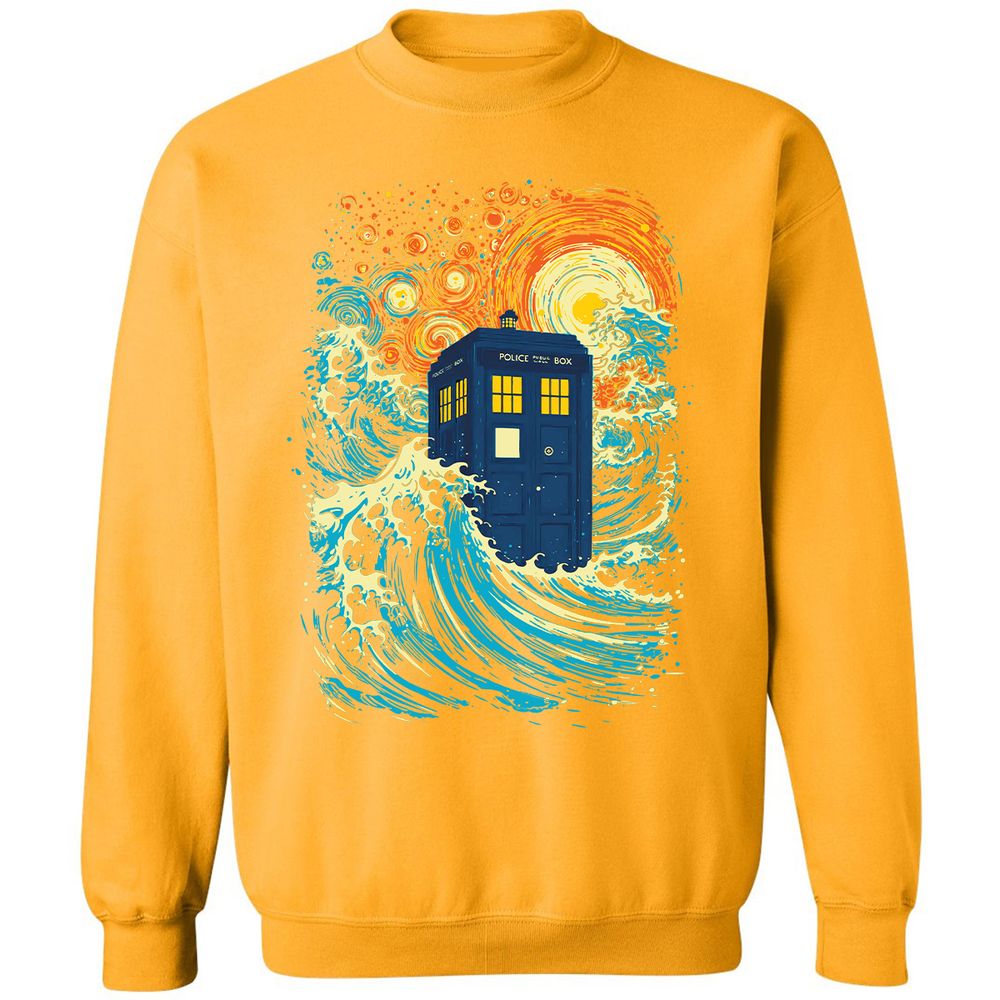 Classic Unisex Sweatshirt - AV1FLB5S - Gold - 11