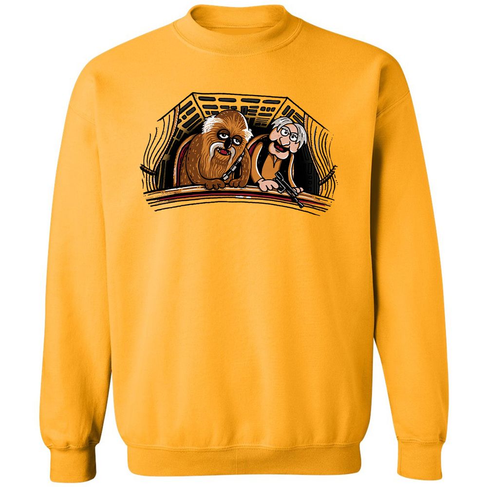 Classic Unisex Sweatshirt - HV9BDZWC - Gold - 11