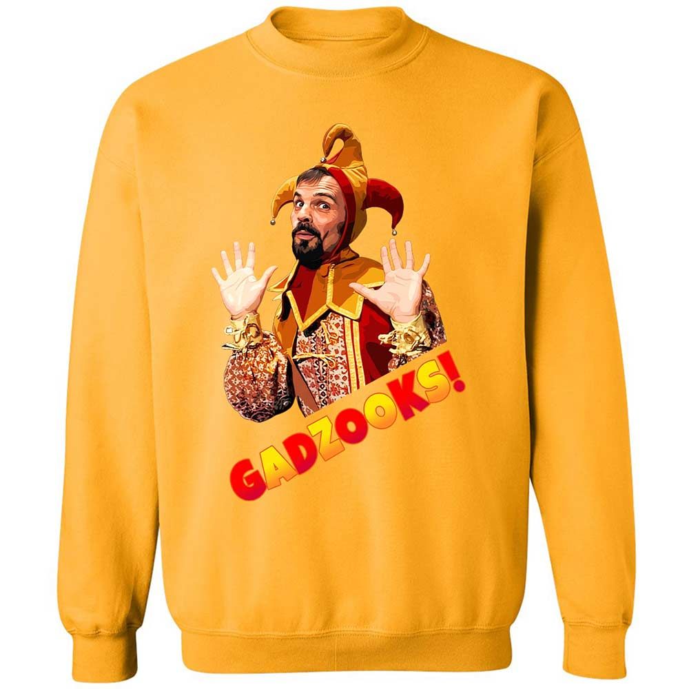 Classic Unisex Sweatshirt - F3E93Q8L - Gold - 11