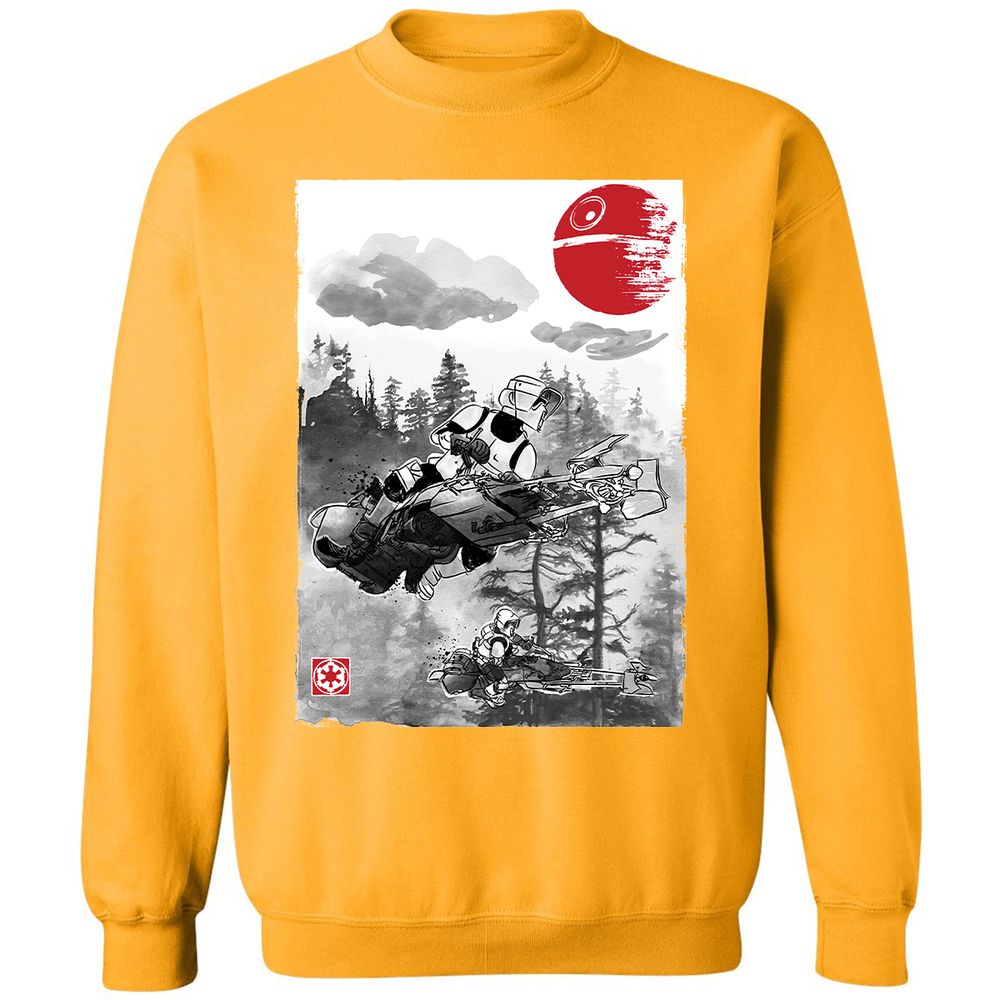 Classic Unisex Sweatshirt - X7QFK66J - Gold - 11