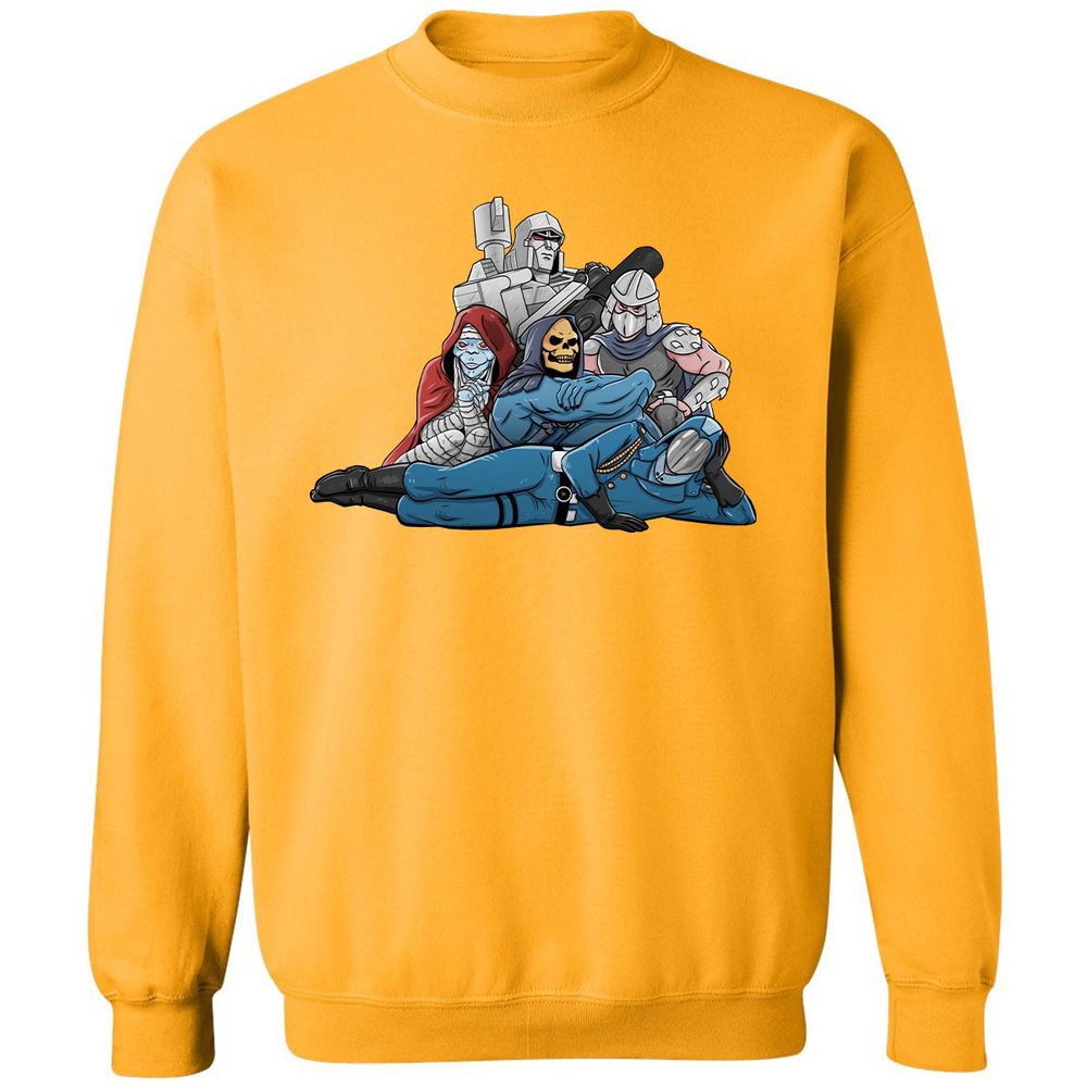 Classic Unisex Sweatshirt - BJAJ34U7 - Gold - 11