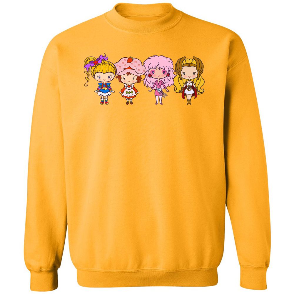 Classic Unisex Sweatshirt - B15JZNVP - Gold - 11