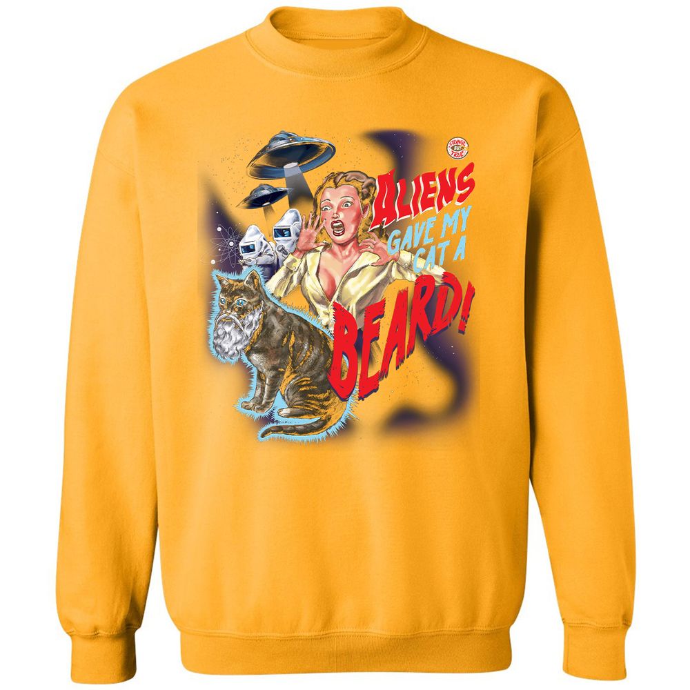 Classic Unisex Sweatshirt - DL5UDYVN - Gold - 11