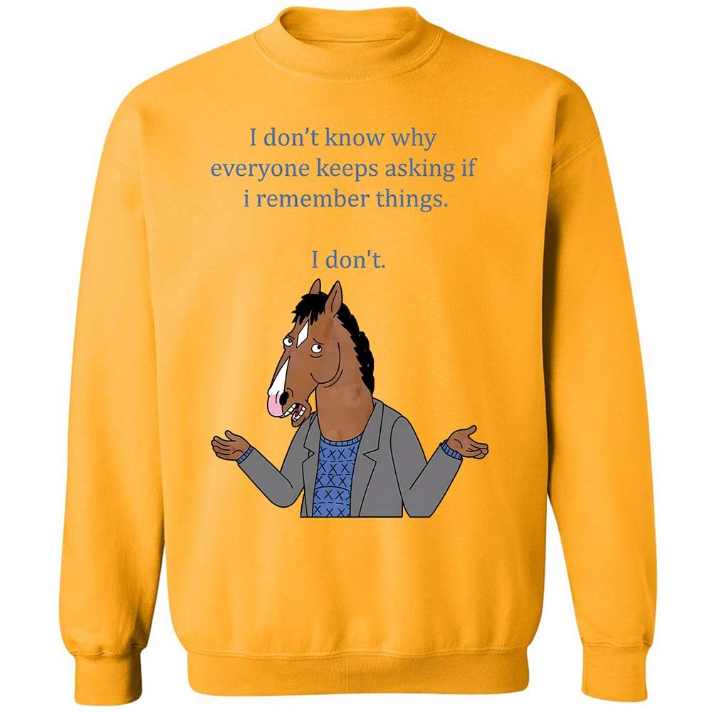 Classic Unisex Sweatshirt - WAJKLE1Y - Gold - 11