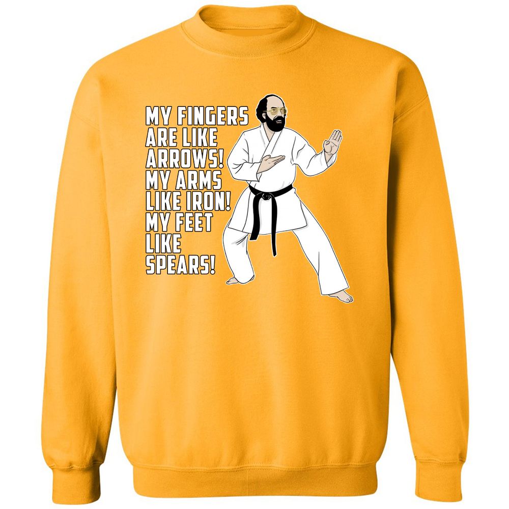 Classic Unisex Sweatshirt - C5XVP9KJ - Gold - 11