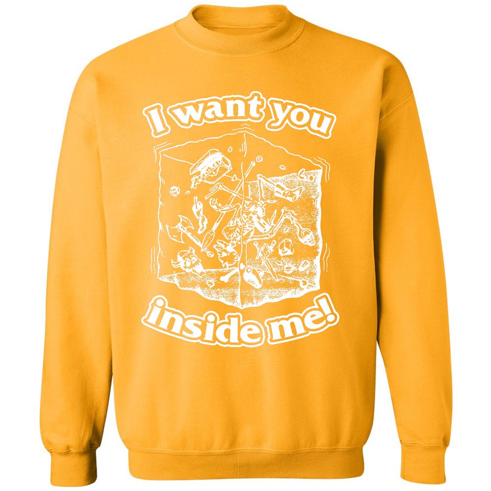 Classic Unisex Sweatshirt - PK9FLR4N - Gold - 11