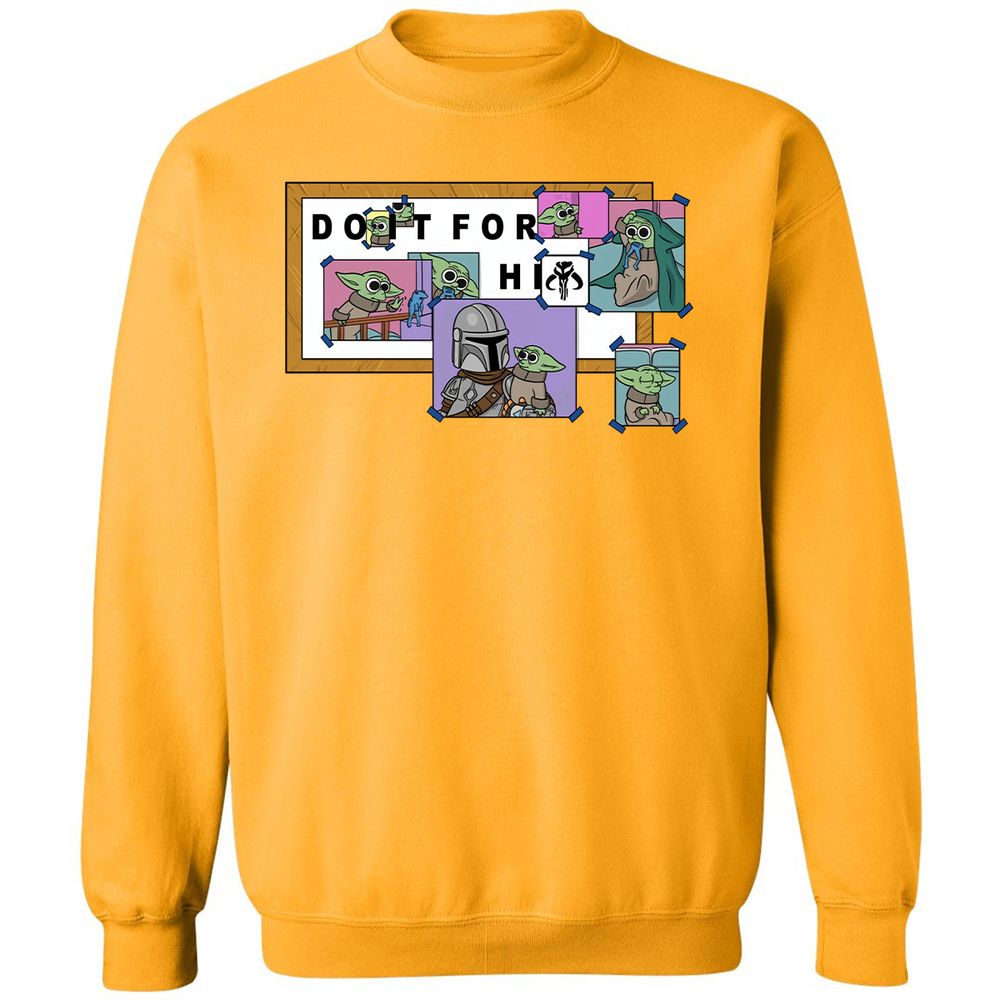 Classic Unisex Sweatshirt - 71KCVFX6 - Gold - 11