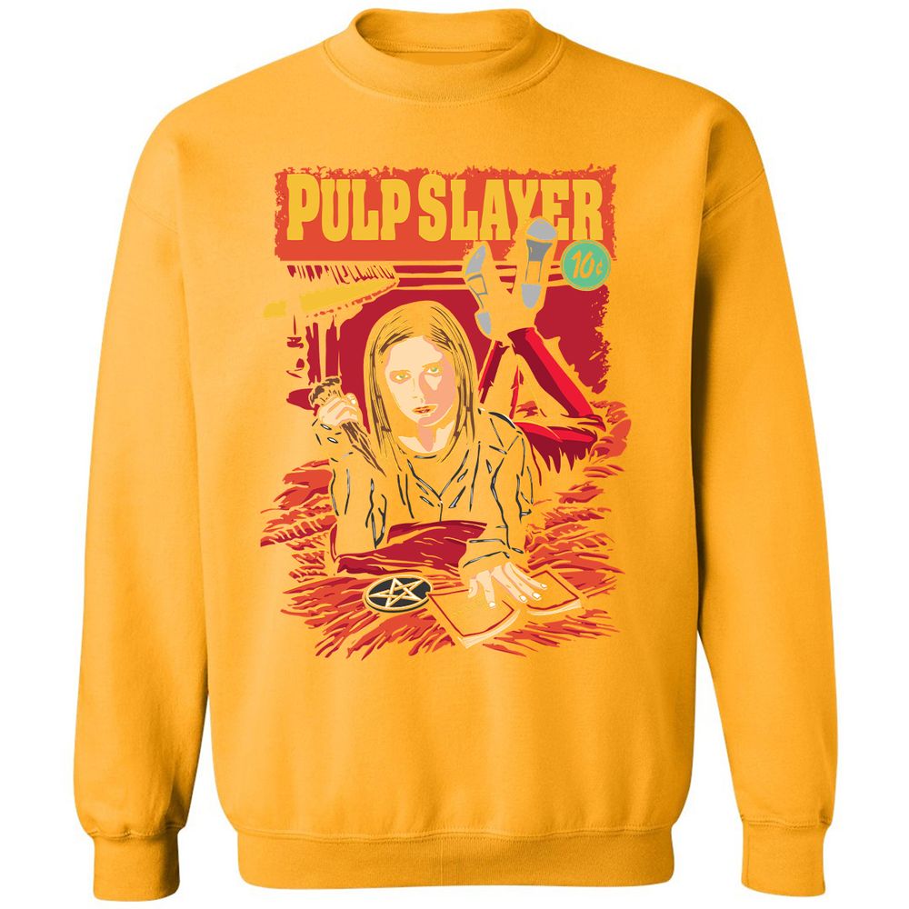 Classic Unisex Sweatshirt - EY92GC2S - Gold - 11