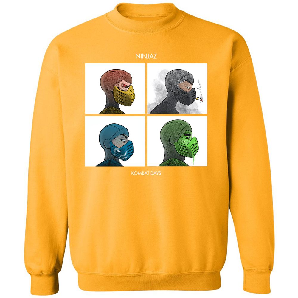 Classic Unisex Sweatshirt - L95J2WJT - Gold - 11