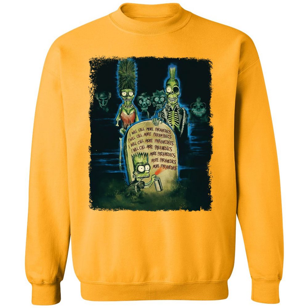 Classic Unisex Sweatshirt - PTJEV891 - Gold - 11
