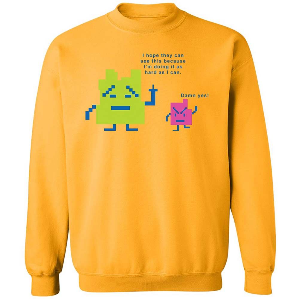 Classic Unisex Sweatshirt - KNWUA9P6 - Gold - 11