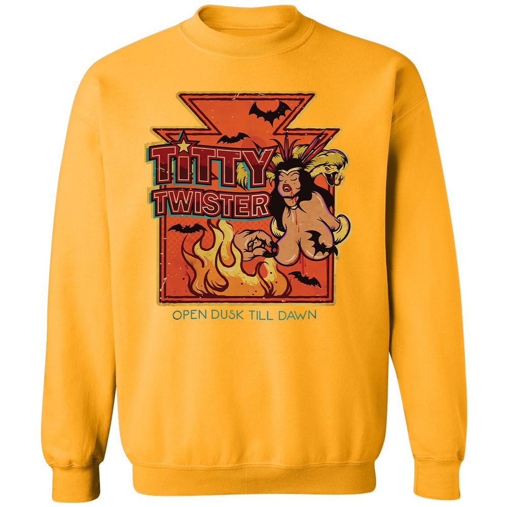 Classic Unisex Sweatshirt - 6JYZG98H - Gold - 11