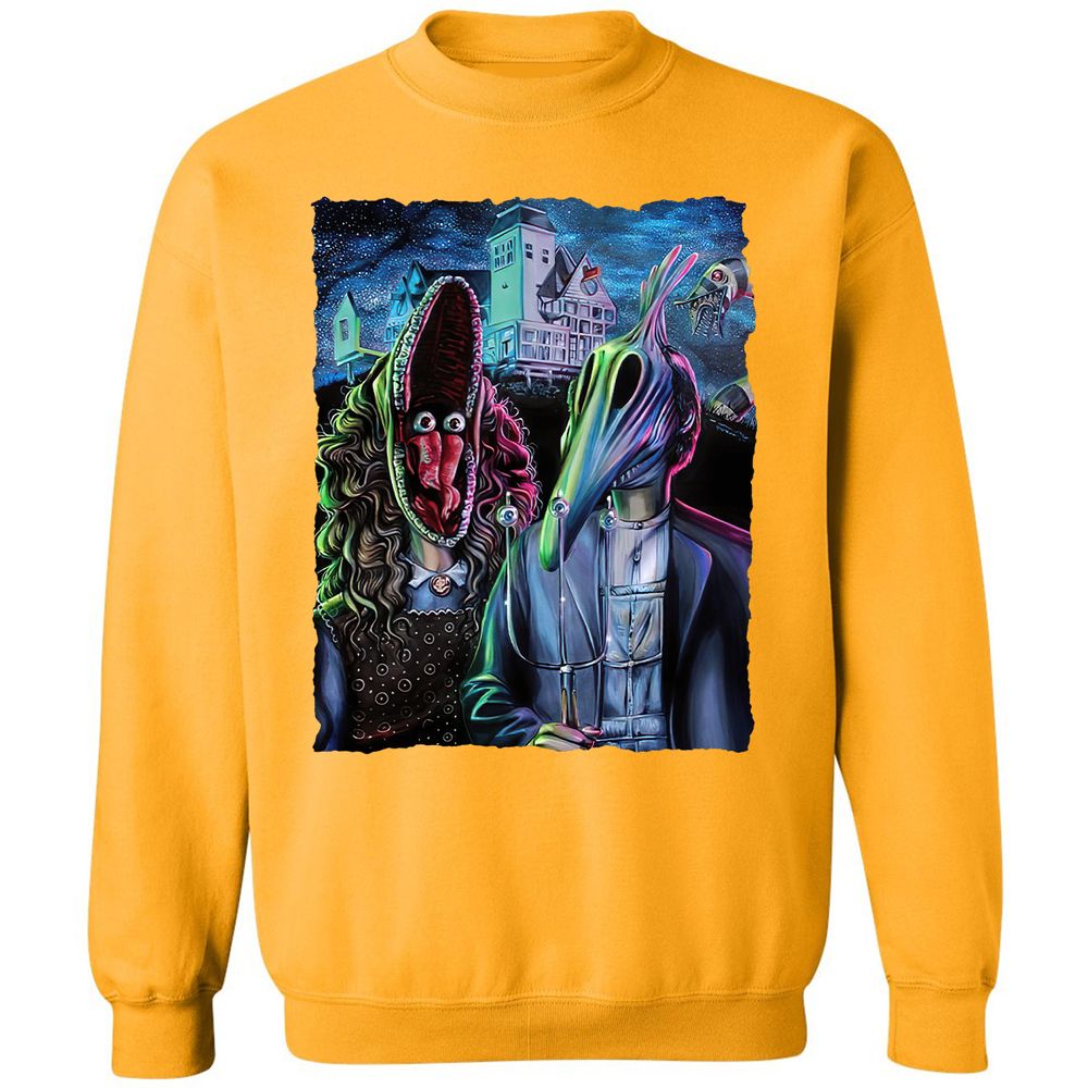 Classic Unisex Sweatshirt - 4PDKESZ8 - Gold - 11