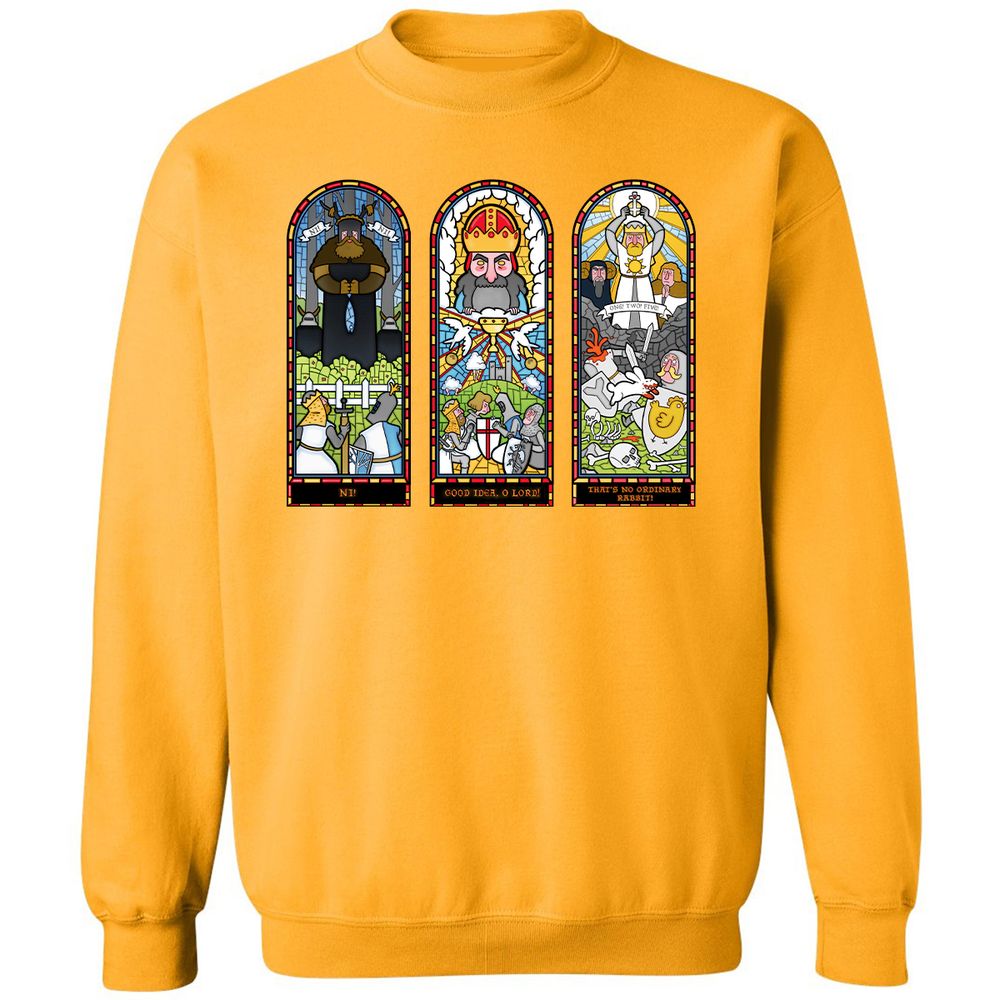 Classic Unisex Sweatshirt - GR69QAHT - Gold - 11