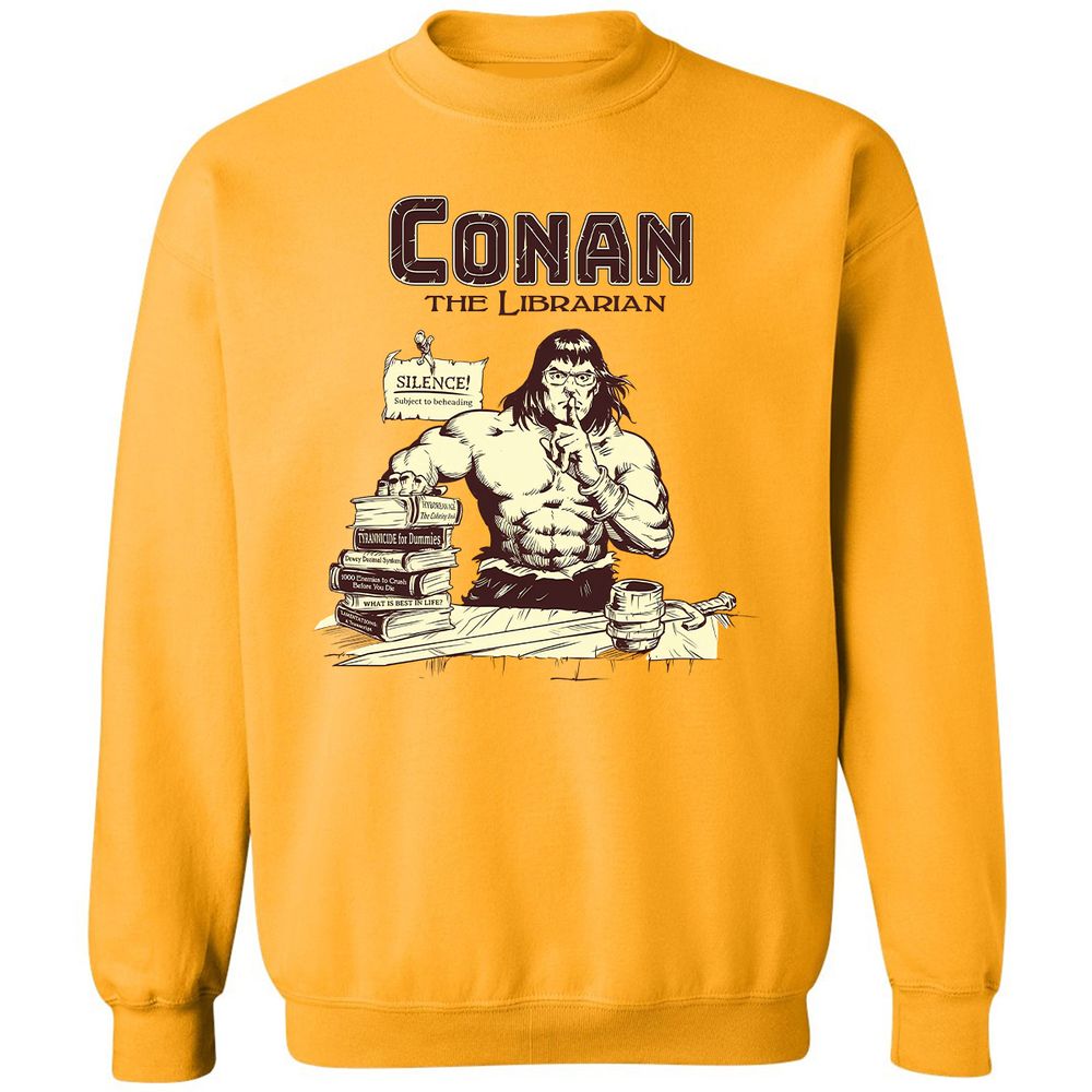 Classic Unisex Sweatshirt - 3FUSDD38 - Gold - 11