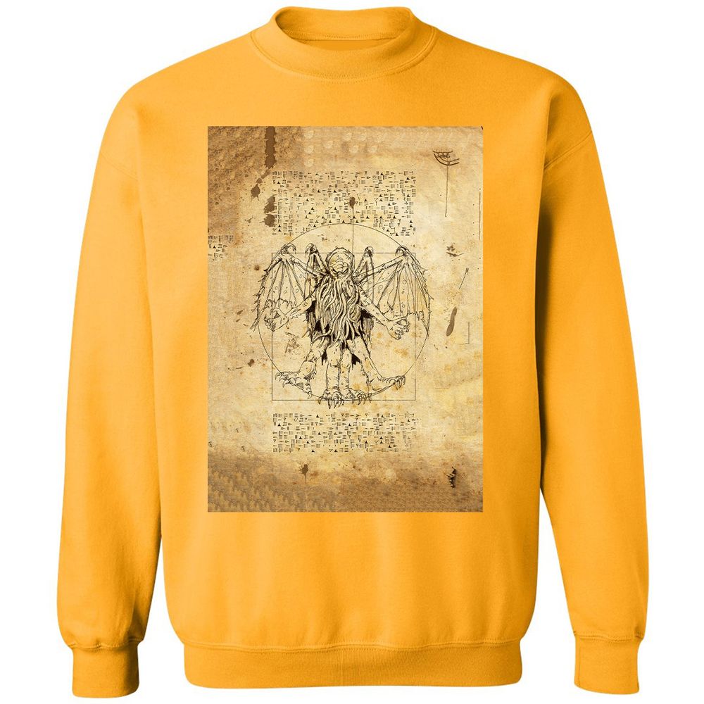Classic Unisex Sweatshirt - KET1Q1W5 - Gold - 11