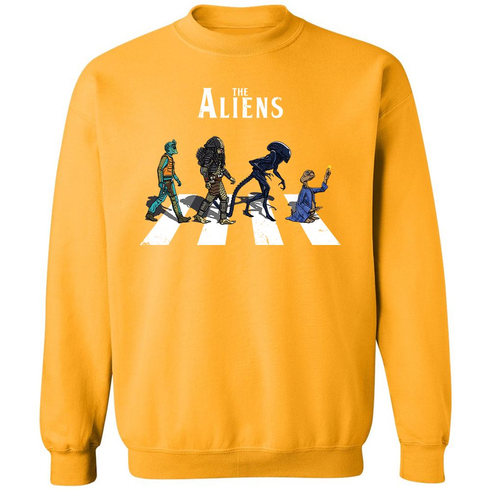 Classic Unisex Sweatshirt - 42YV43GR - Gold - 11