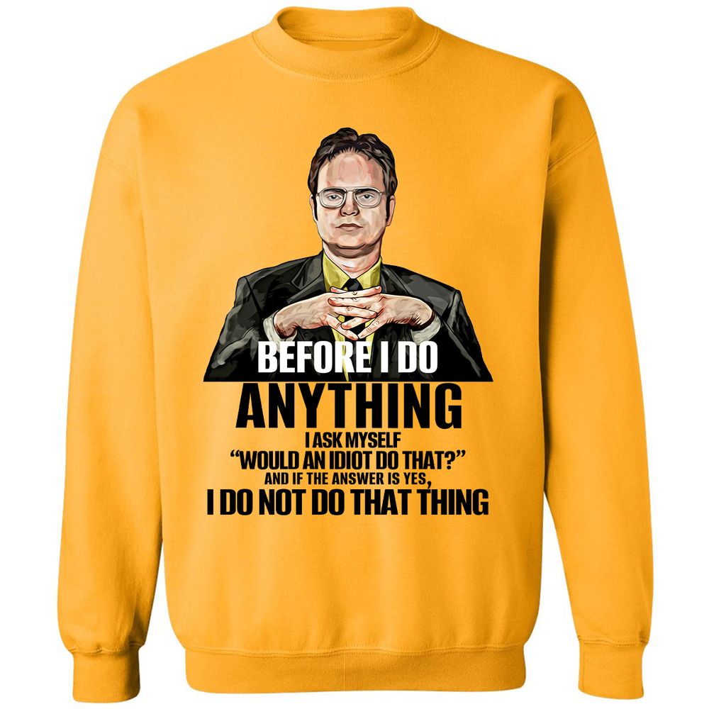 Classic Unisex Sweatshirt - 46J5DZ3Y - Gold - 11