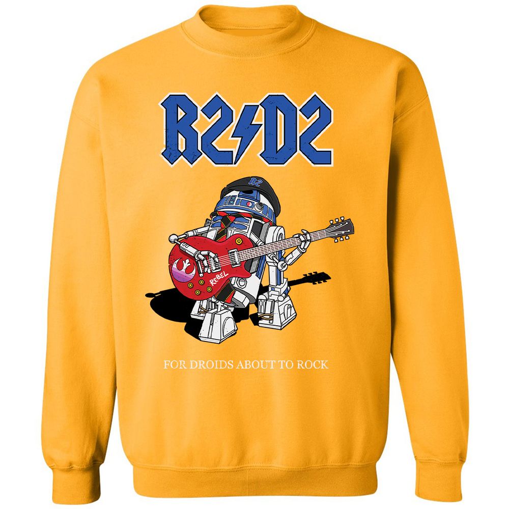 Classic Unisex Sweatshirt - RL1XZCY3 - Gold - 11