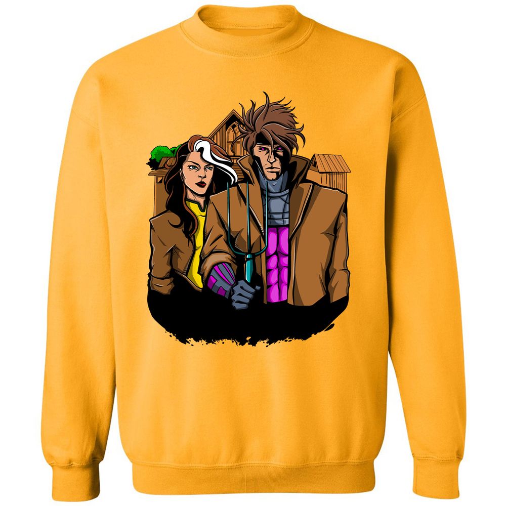 Classic Unisex Sweatshirt - ZM6EJPCK - Gold - 11