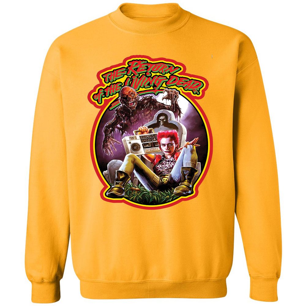 Classic Unisex Sweatshirt - P2EXSSNX - Gold - 11