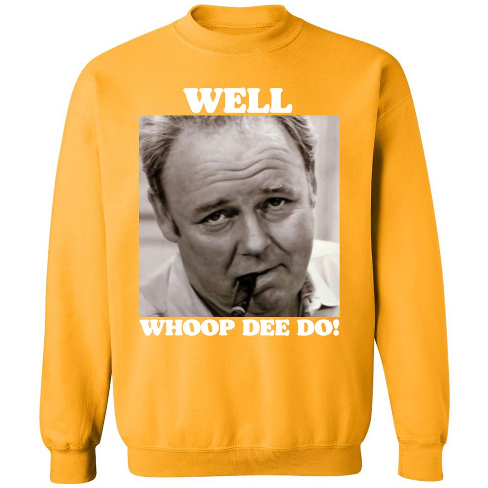 Funny 70s Tv Quote Whoop Dee Do - Gold - 11