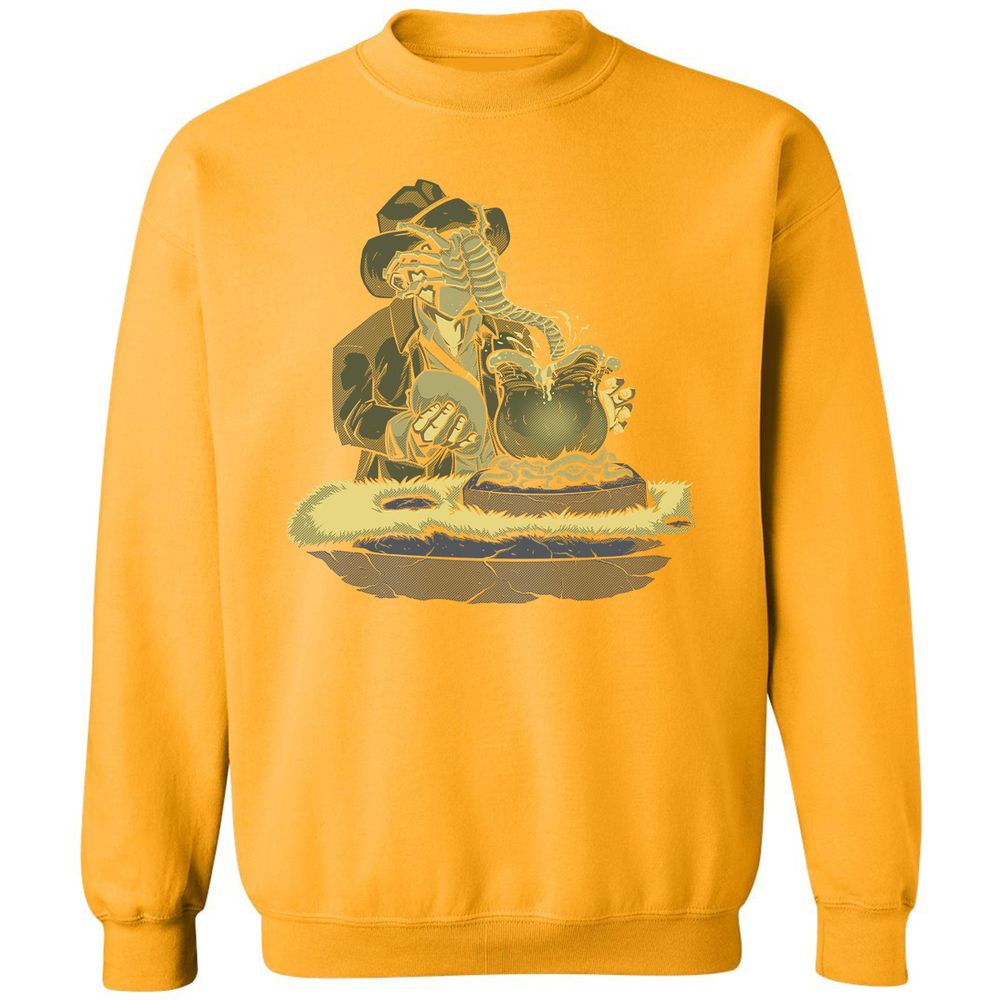 Classic Unisex Sweatshirt - QBVG1DQ6 - Gold - 11