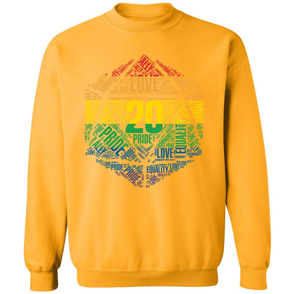 Classic Unisex Sweatshirt - L134G5W1 - Gold - 11