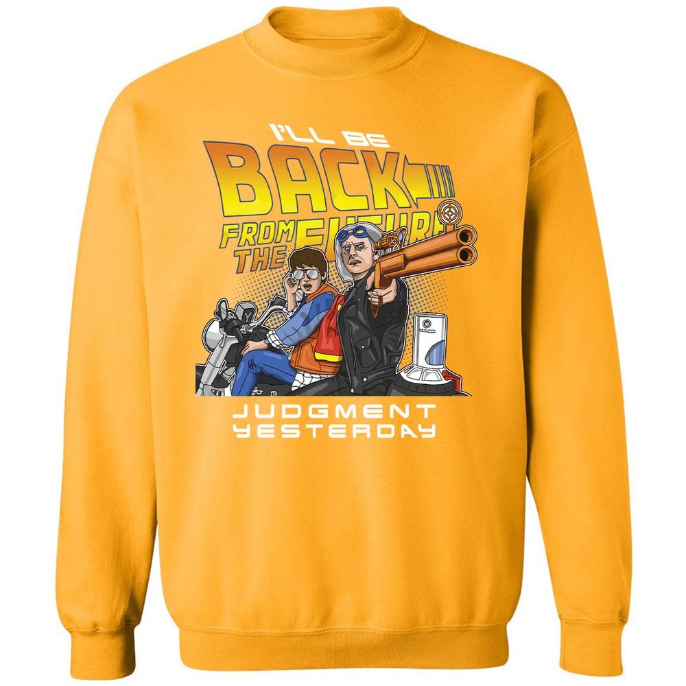 Classic Unisex Sweatshirt - L8Y3HT1B - Gold - 11