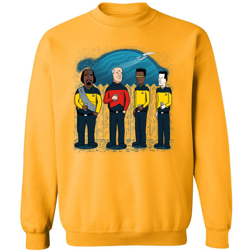 Classic Unisex Sweatshirt - EBF8JKUM - Gold - 11