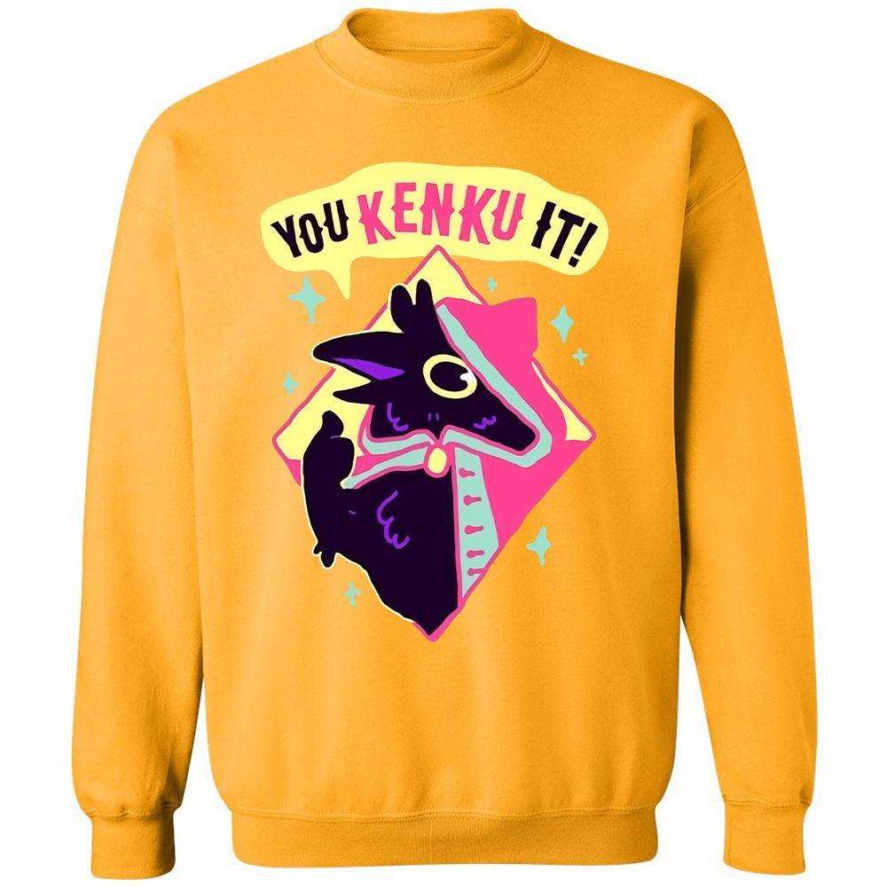 Classic Unisex Sweatshirt - H29HENMD - Gold - 11