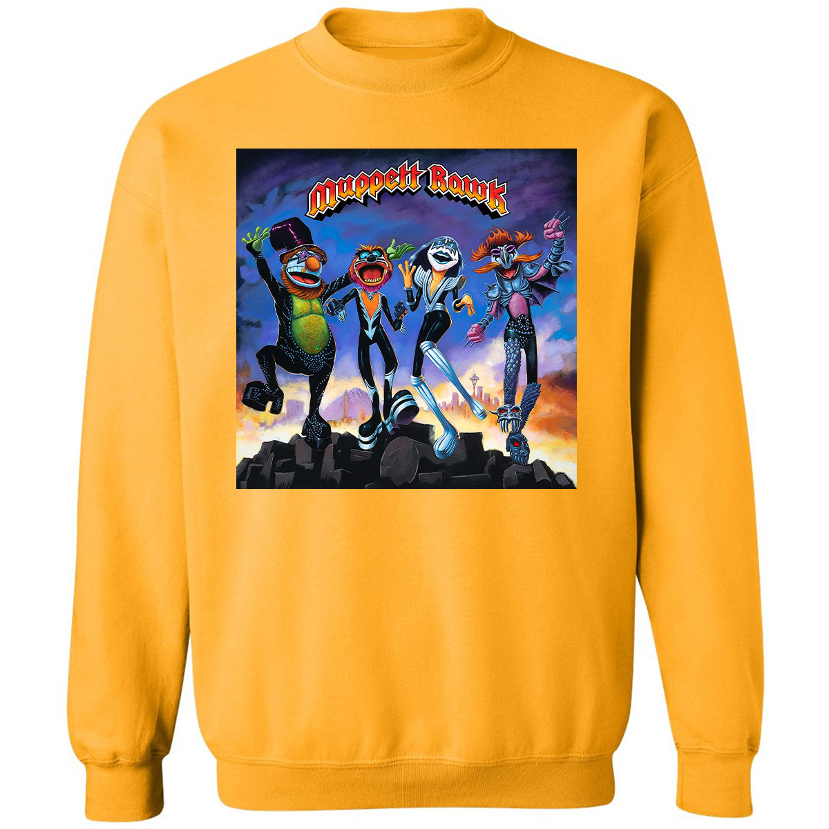 Classic Unisex Sweatshirt - G8ND1BG9 - Gold - 11