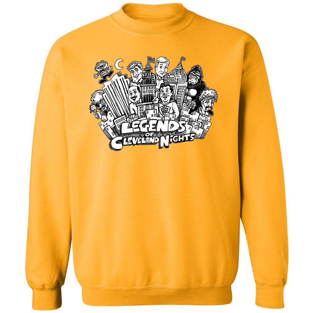 Classic Unisex Sweatshirt - 96AX4UES - Gold - 11