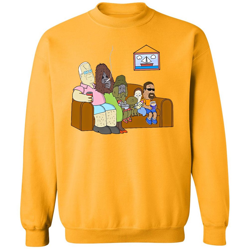 Classic Unisex Sweatshirt - 2QU2ZBXJ - Gold - 11