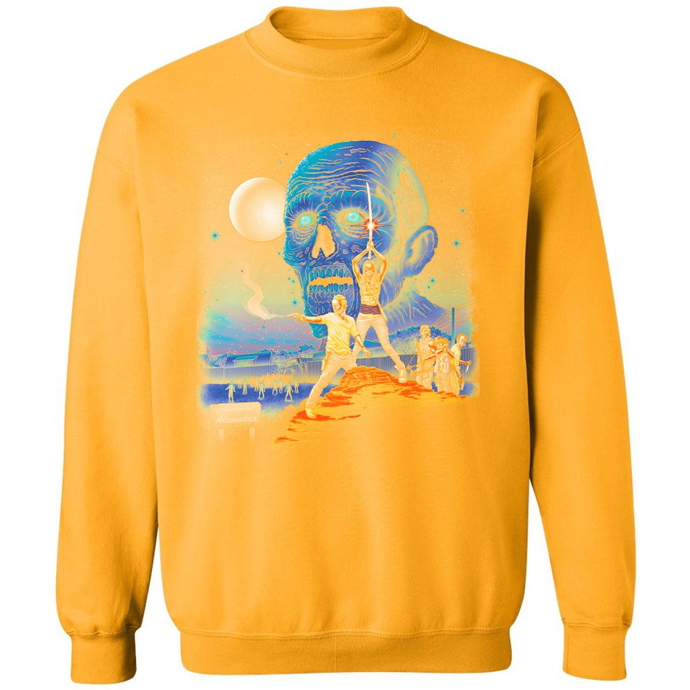 Classic Unisex Sweatshirt - 3YLE1AVC - Gold - 11