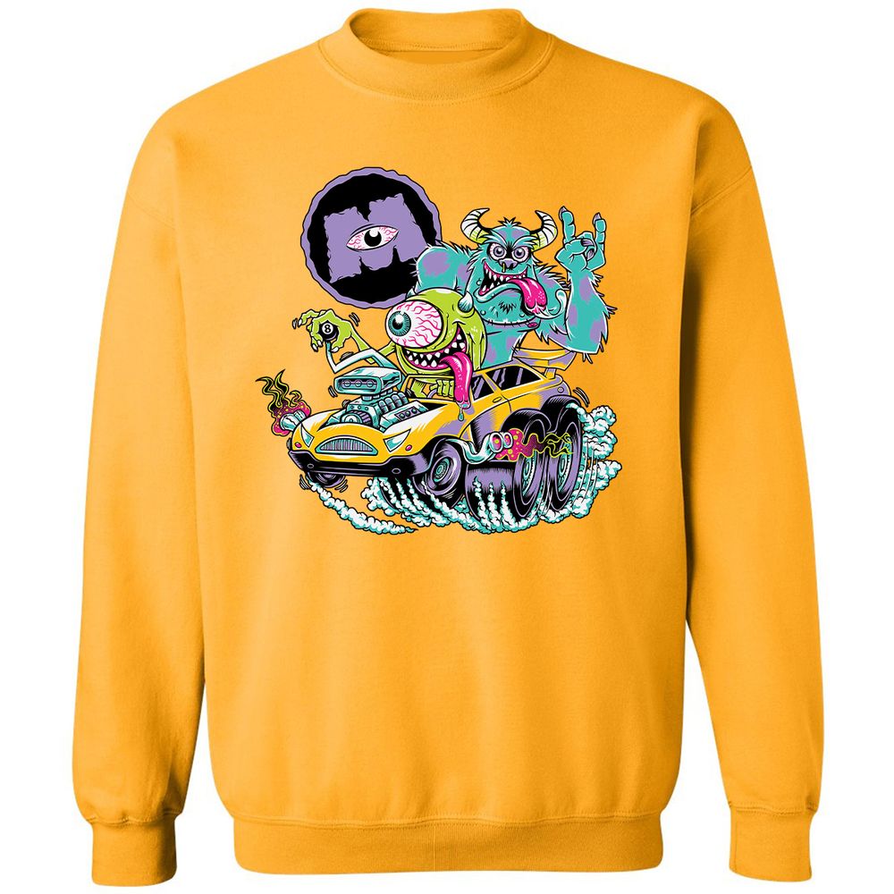 Classic Unisex Sweatshirt - BQAZGYV9 - Gold - 11