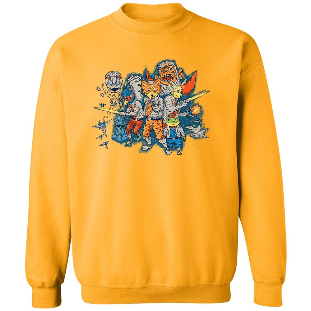 Classic Unisex Sweatshirt - JQJYQM37 - Gold - 11