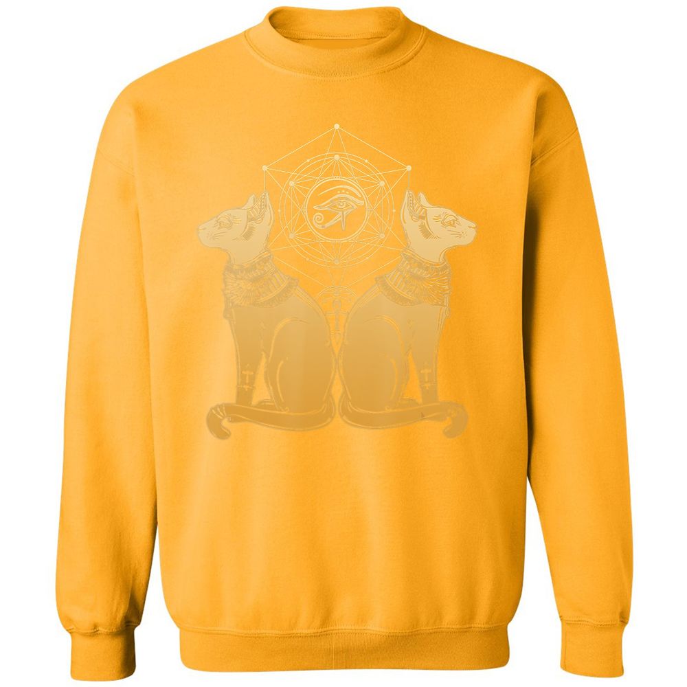 Classic Unisex Sweatshirt - REESR6GT - Gold - 11