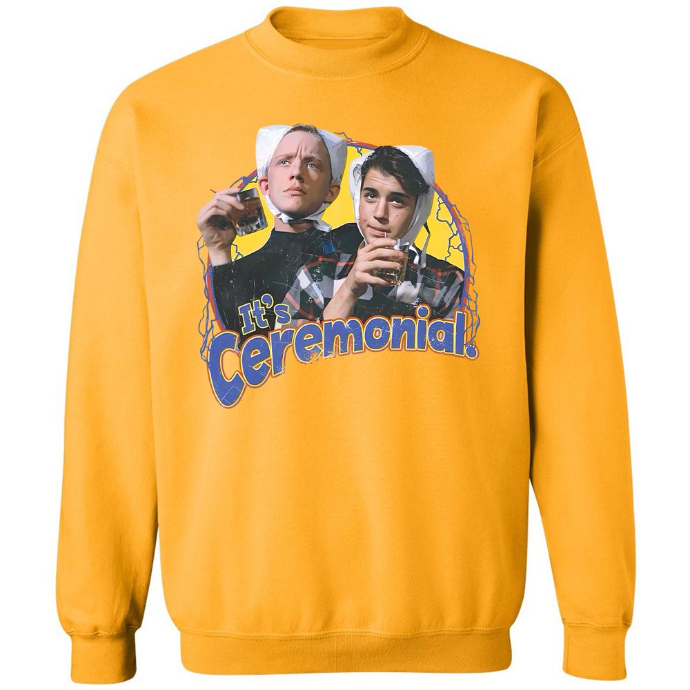 Classic Unisex Sweatshirt - DJWZQ6UU - Gold - 11