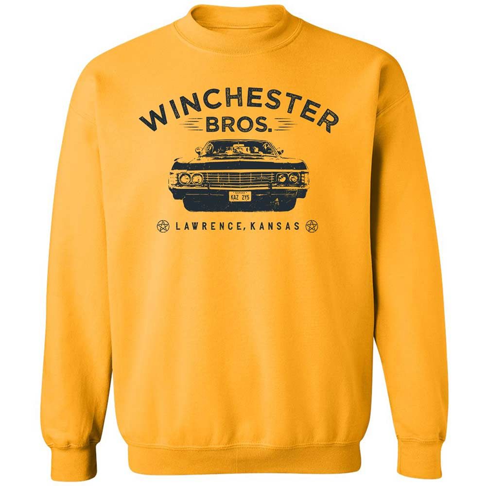 Classic Unisex Sweatshirt - 5H33U7FQ - Gold - 11