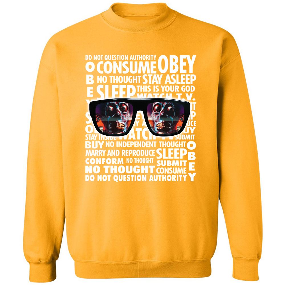 Classic Unisex Sweatshirt - GSC5G97X - Gold - 11