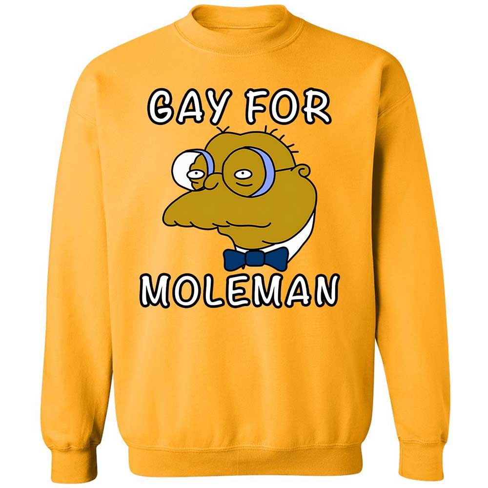 Gay for Moleman - Gold - 11