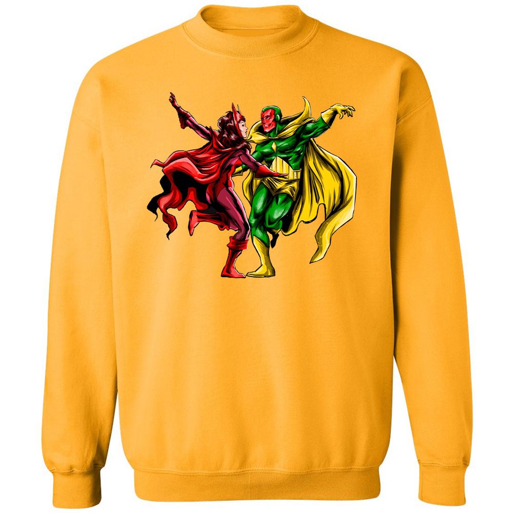 Classic Unisex Sweatshirt - HJU1XZKU - Gold - 11