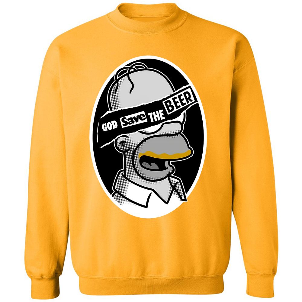 Classic Unisex Sweatshirt - G3NFZDVJ - Gold - 11