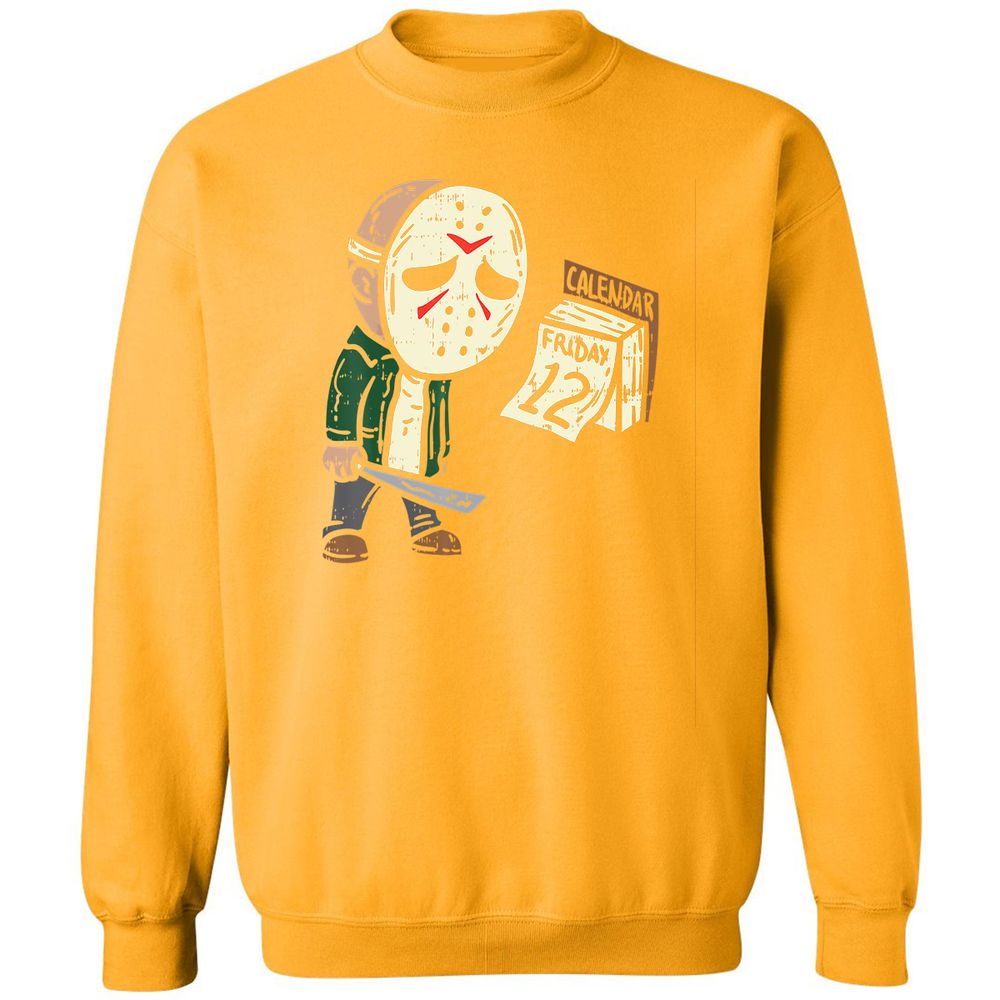 Classic Unisex Sweatshirt - D6MFRFKZ - Gold - 11