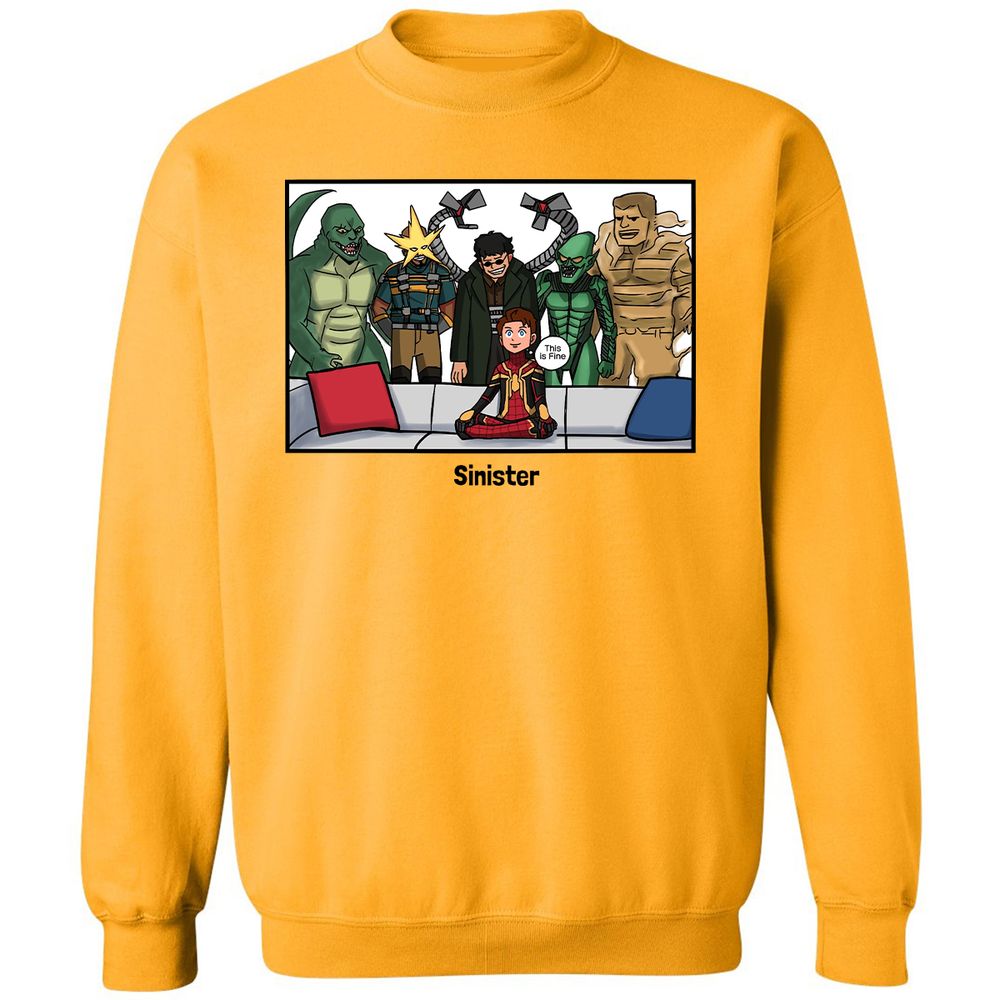 Classic Unisex Sweatshirt - D8EHTYHW - Gold - 11