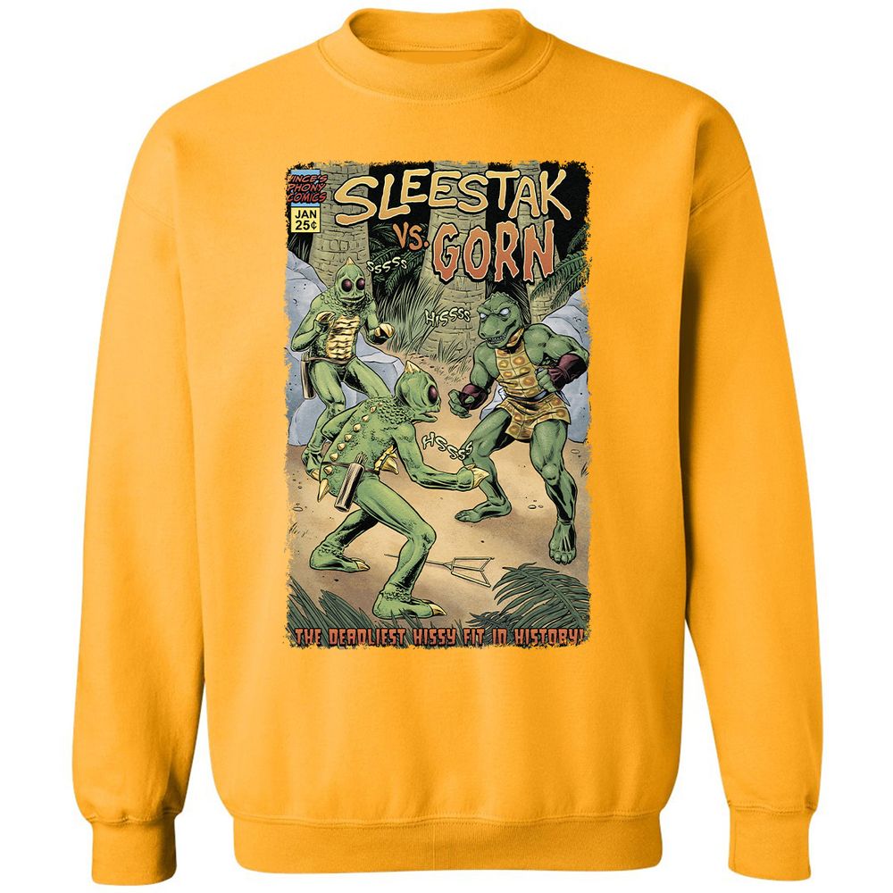 Classic Unisex Sweatshirt - RYJ8777N - Gold - 11