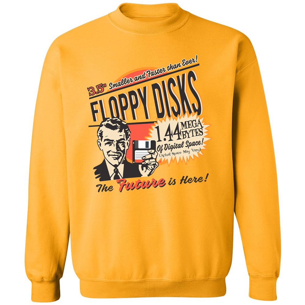Floppy Disk Retro - Gold - 11