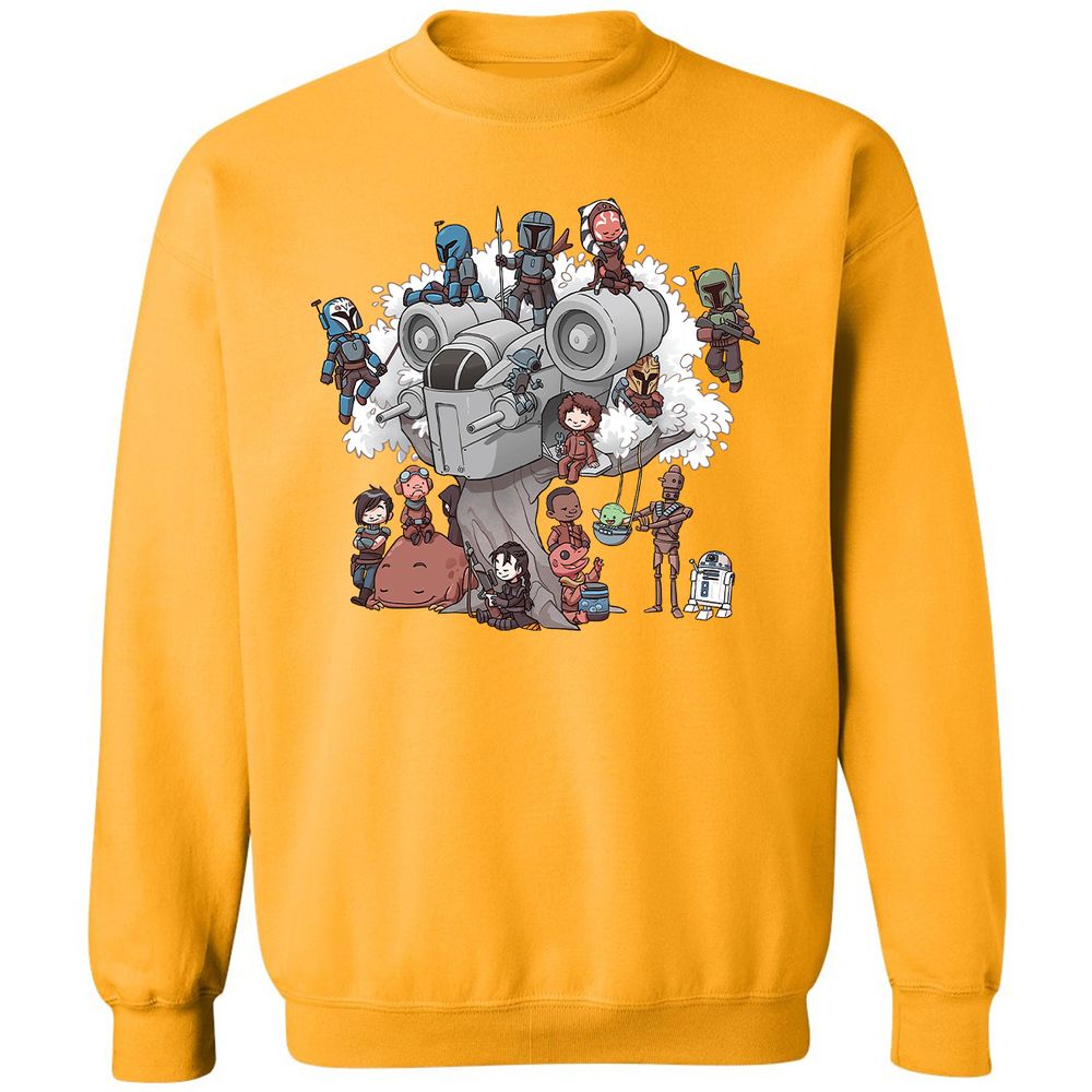 Classic Unisex Sweatshirt - SX2CQN5A - Gold - 11