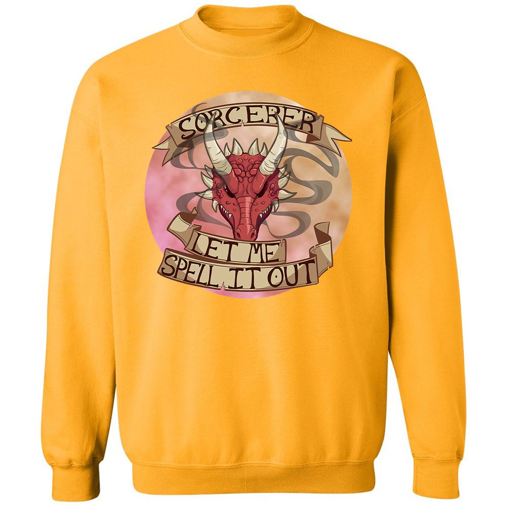 Classic Unisex Sweatshirt - EWWF4A2W - Gold - 11